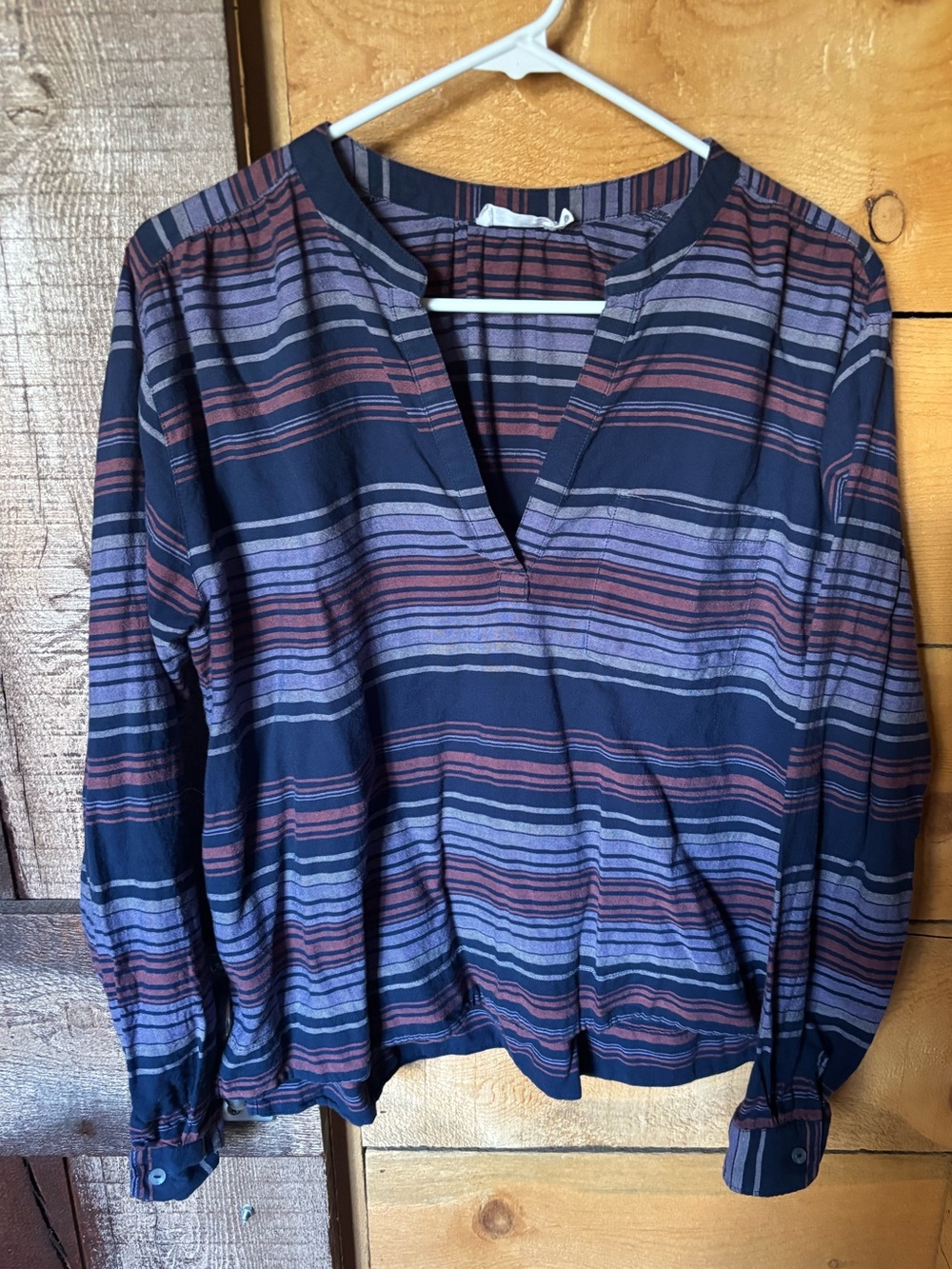 Carve Designs Lightweight Organic Cotton Pullover Long Sleeve Shirt